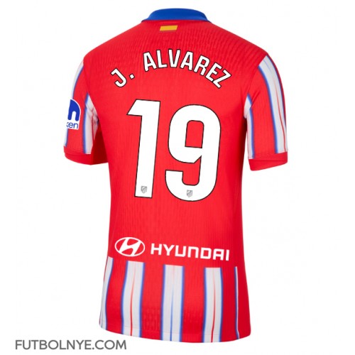 Camiseta Atletico Madrid Julian Alvarez #19 Primera Equipación 2024-25 manga corta